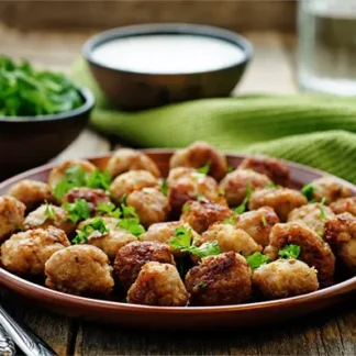 Boulettes de poulet oriental barquette