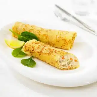 Crepes noix de saint jacques*