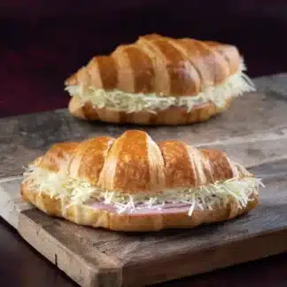 Croissant jambon fromage