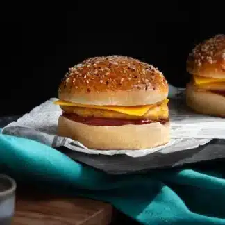 Burgers Poulet sauce barbecue