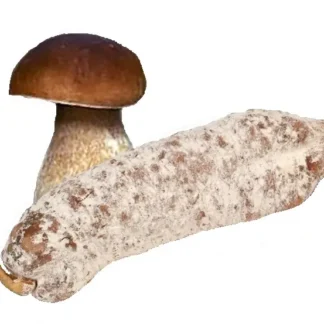 saucisson aux cèpes